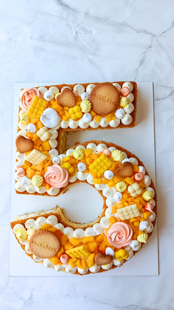 Number cake 5