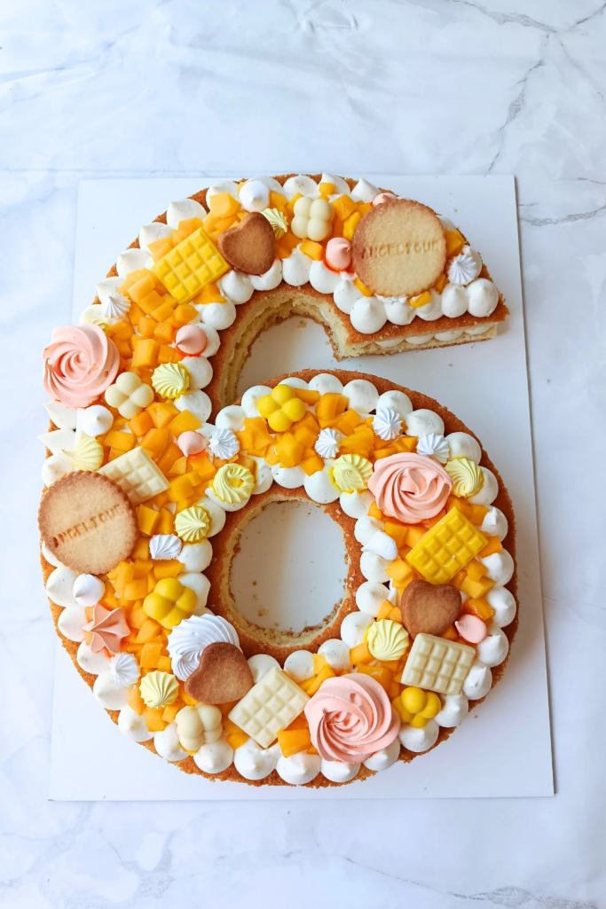 Number cake 6